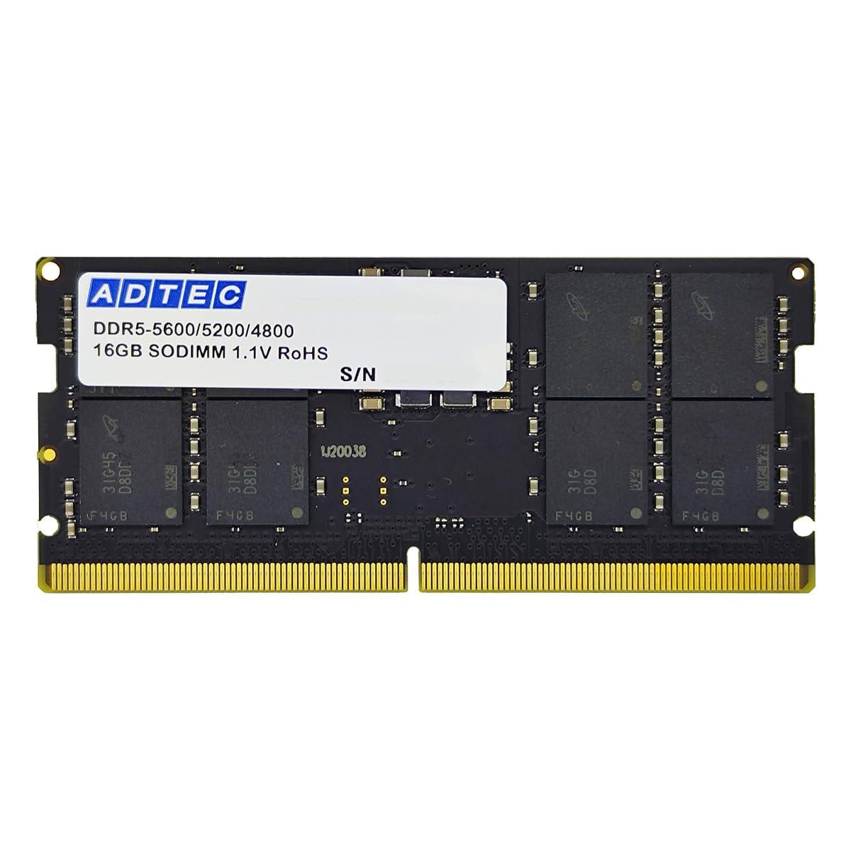 ADTEC アドテック ADS5600N-H16G DDR5-5600 UDIMM 16GB(ADS5600N-H16G)
