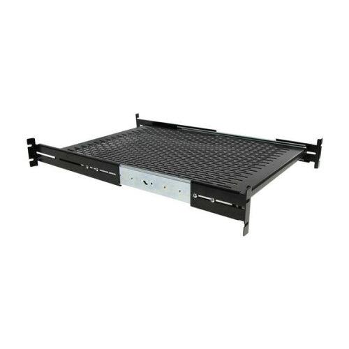 STARTECH.COM 横すべり式仕合わせ棚板 2U 奥ふかさ合わせる能力のある 最大限度22.7kg(UNISLDSHF19)