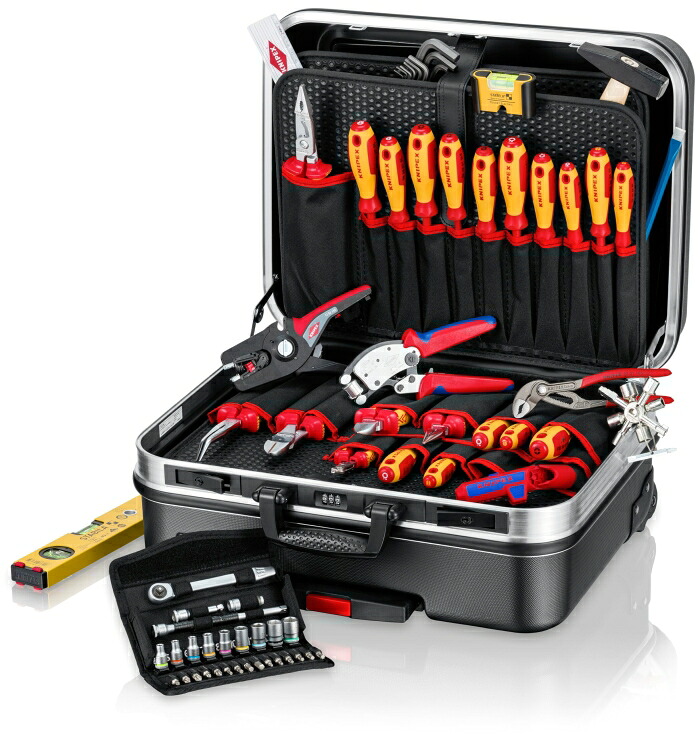 クニペックス KNIPEX 002106 ツールケース/ビッグベーシックムーブ電気技師用 002106