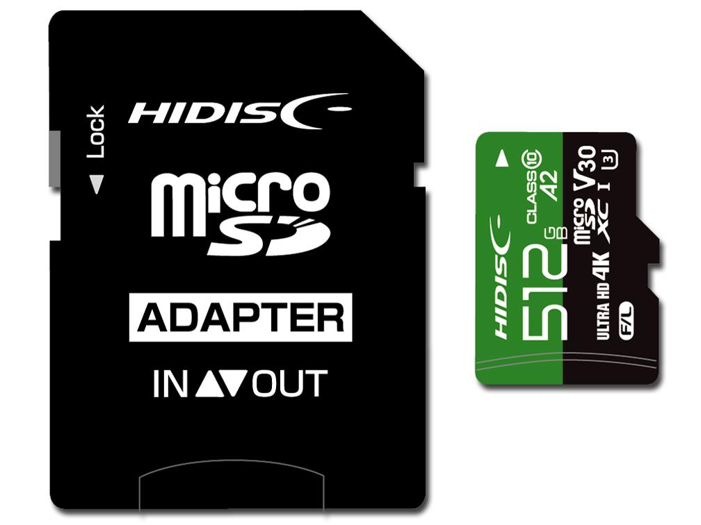 磁気研究所 ハイディスク 超高速R170シリーズmicroSDXCカード 512GB (HDMCSDX512GA2V30PRO 6475) 14,519円