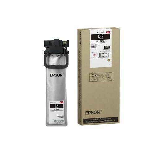 EPSON エプソン ビジネスインクジェット用 インクパック(ブラック)/約5000ページ対応(IP12KA)｜ECJOY！店