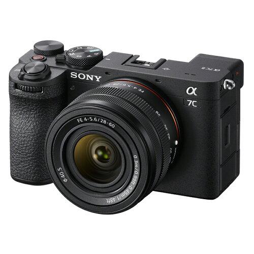 SONY ソニー デジタル一眼写真機α7C II 望遠レンズ一揃いの道具 黒いこと(Eマウント)(ILCE-7コマーシャル2L/B)