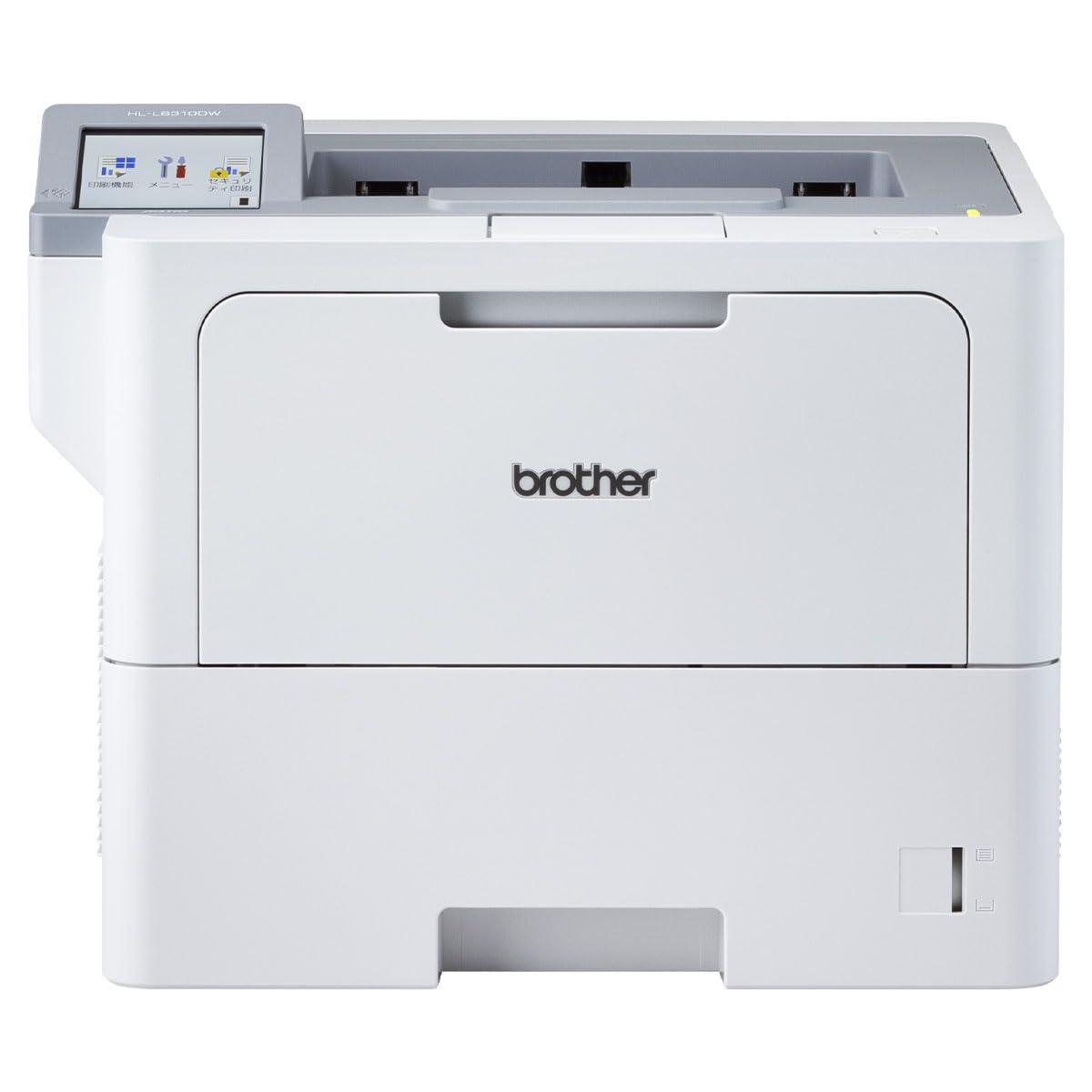 BROTHER 茶飲み友だち HL-L6310DW JUSTIO モノクロレーザープリンター トナー 1200×1200 dpi 最大限度質問用紙大きさA4 繋ぎ合わせる(USB)〇 繋ぎ合わせる(有線ローカルエリアネットワーク/無線電話ローカルエリアネットワーク)〇 白いこと