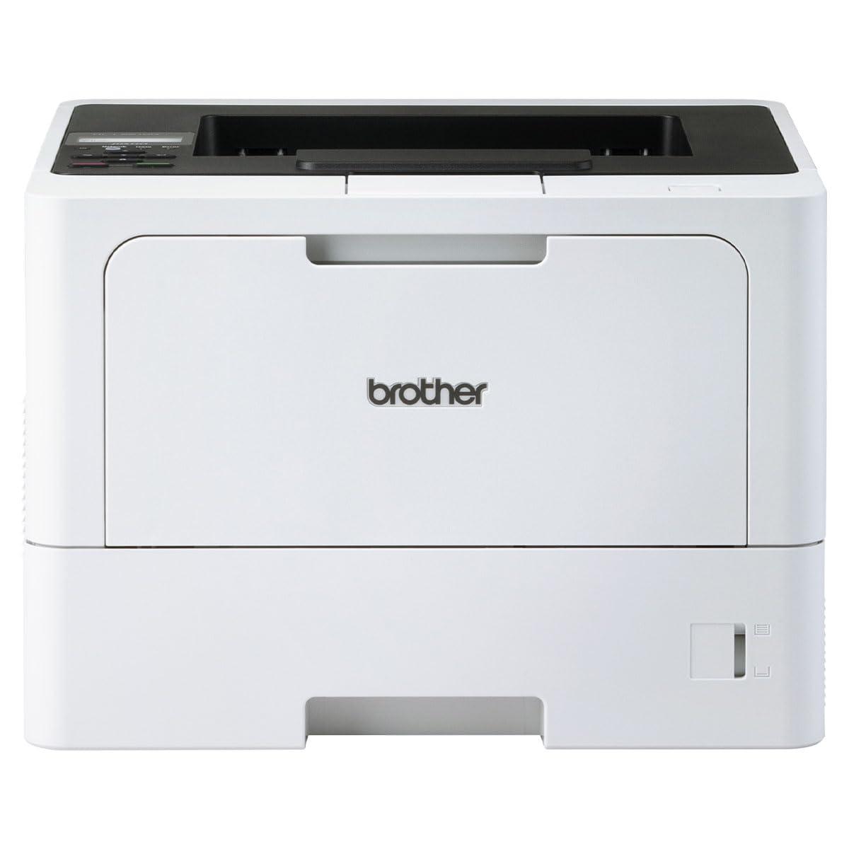 BROTHER ブラザー HL-L5210DN JUSTIO モノクロレーザープリンター トナー 1200&times;1200 dpi 最大用紙サイズA4 接続(USB)〇 接続(有線LAN)〇 ホワイト｜ECJOY！店