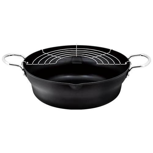 和平フレイズ カラリーズ IH対応段付両手天ぷら鍋28cm RB-2765 (1026600)【入数:8】