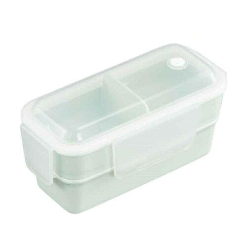 OSK ≪新商品≫【Pale color】弁当箱 ランチボックス 二段 手間なしパッキン パッキン一体型抗菌<日本製> (143922)【入数:30】