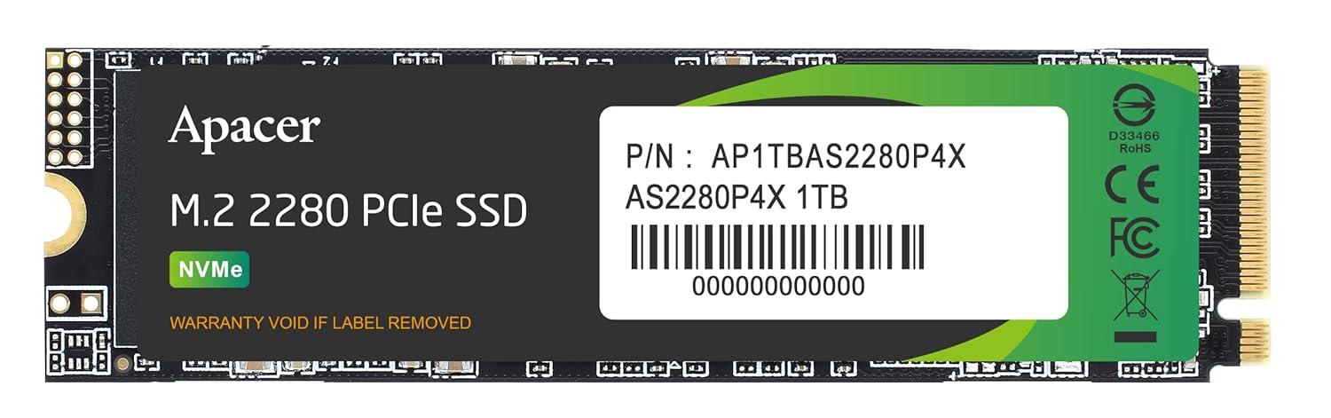 Apacer AP1TBAS2280P4X-1 27,483円