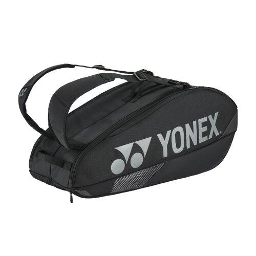 【在庫限即納】YONEX ヨネックス ラケットバッグ6 (BAG2402R) [色 : ブラック]