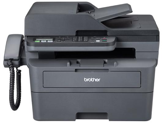 BROTHER ブラザー FAX-L2800DW JUSTIO モノクロレーザープリンター トナー 1200×1200 dpi 最大用紙サイズA4 接続(USB)〇 接続(有線LAN/無線LAN)〇 スキャナ機能有り コピー機能有り FAX機能有り グレー|ECJOY!店