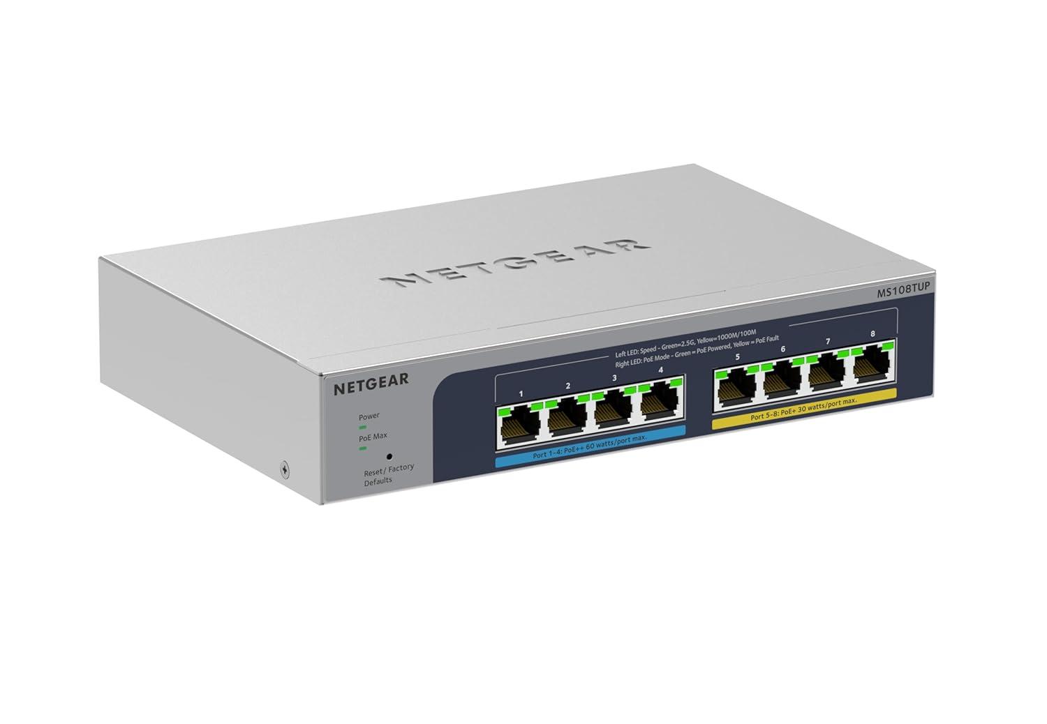 【在庫限即納】NETGEAR ネットギア MS108TUP-100JPS
