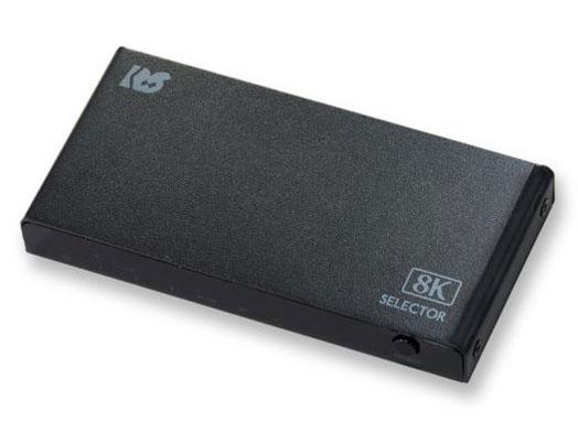 ラトックシステム 8K60サイクル/4K120サイクル相応う 3インプット1最終生産物 HDMIうつり変わり器(RS-HDSW31-8K)