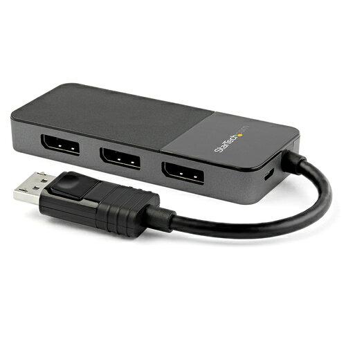 STARTECH.COM MSTハブ/DISPLAYPORT 1.4/3画面/4K30HZ DP/WIN/PC ディスプレイ【MST14DP123DP】|ECJOY!店