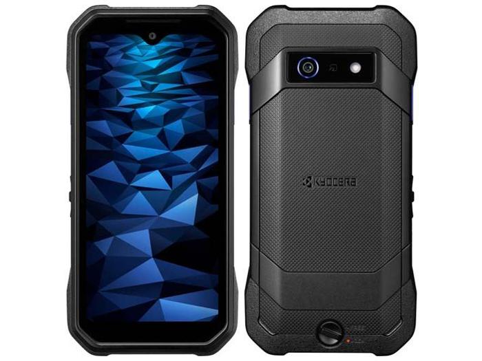 KYOCERA 京セラ スマートフォン SIMフリーモデル 高耐久 DuraForce EX (CPU:MediatekDimensity700/メモリ4GB/その他・64GB/Android13/5.8型/SIMスロット:SIMフリー)(KC-S703)|ECJOY!店
