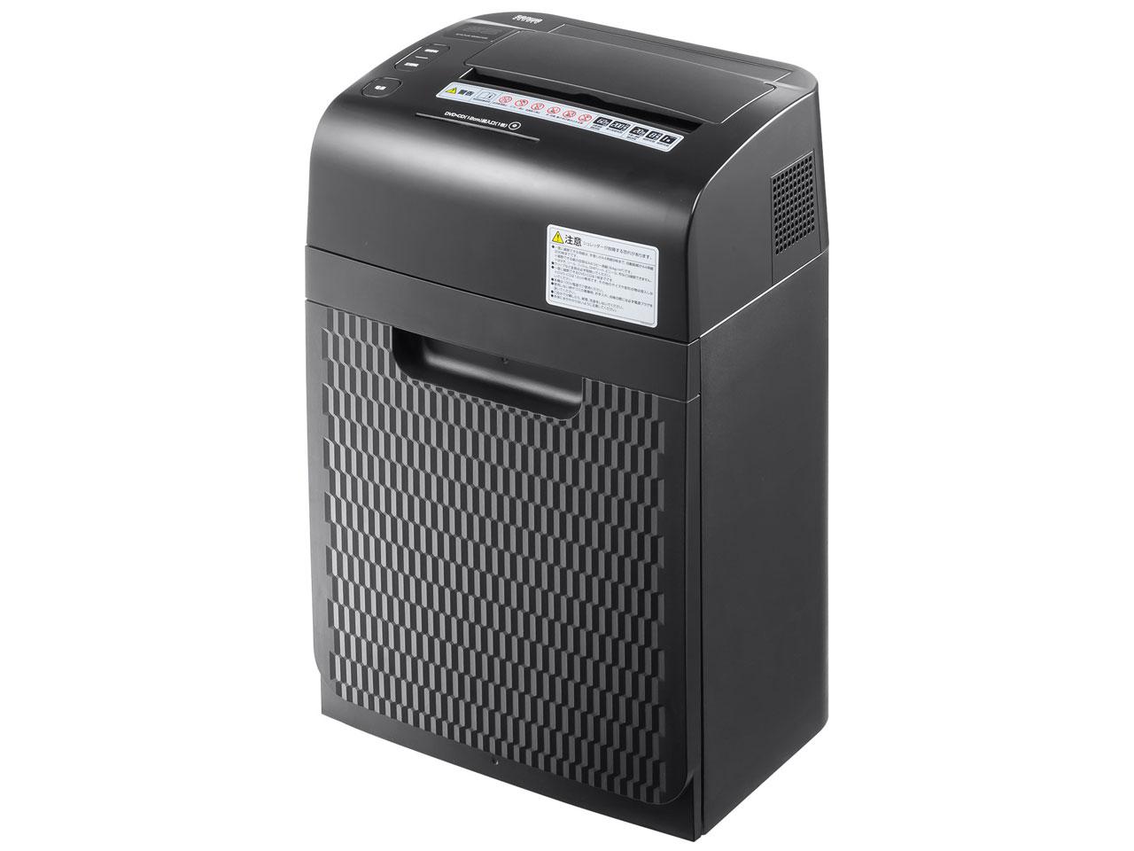 SANWASUPPLY サンワサプライ PSD-M200AT 電動シュレッダー マイクロとり捨てる 最大限度幅:A4 最大限度枚数:10枚以下 21L～30L CD可 黒いこと