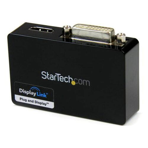 STARTECH.COM USB 3.0-HDMI＆DVIマルチ見せびらかすうつり変わりアダプター