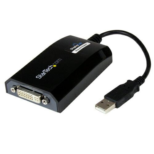 STARTECH.COM USB - DVI取り替えっこアダプター USB繋ぎ合わせる外信用販売グラフィックアダプター MAC対