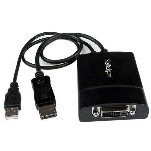 STARTECH.COM DISPLAYPORT-DVI デュアル繋がり 活動的うつり変わりアダプター