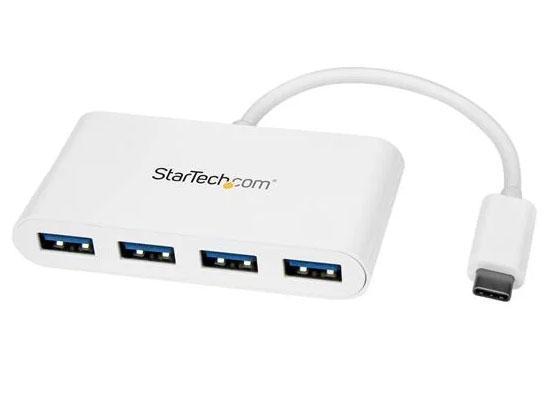 STARTECH.COM USB-C繋ぎ合わせる4界面USB 3.0こしき USB TYPE-C - 4X USB-A USB二階建てバス力強さ