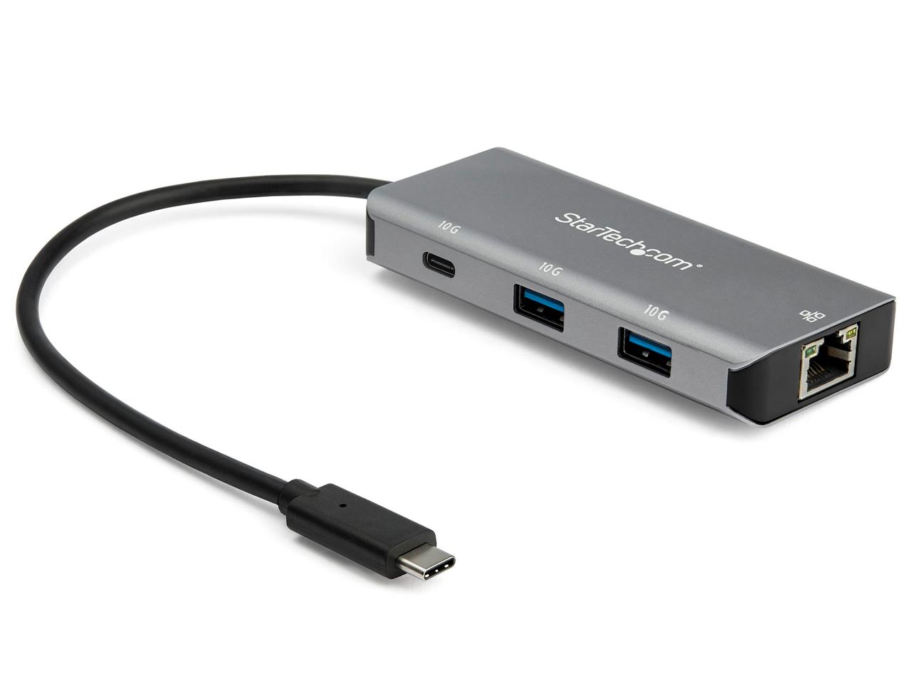 STARTECH.COM 3界面USB-Cこしき 有線ローカルエリアネットワーク界面 10GBPS 2X USB-A/1X USB-C 25コマーシャル進行掛り