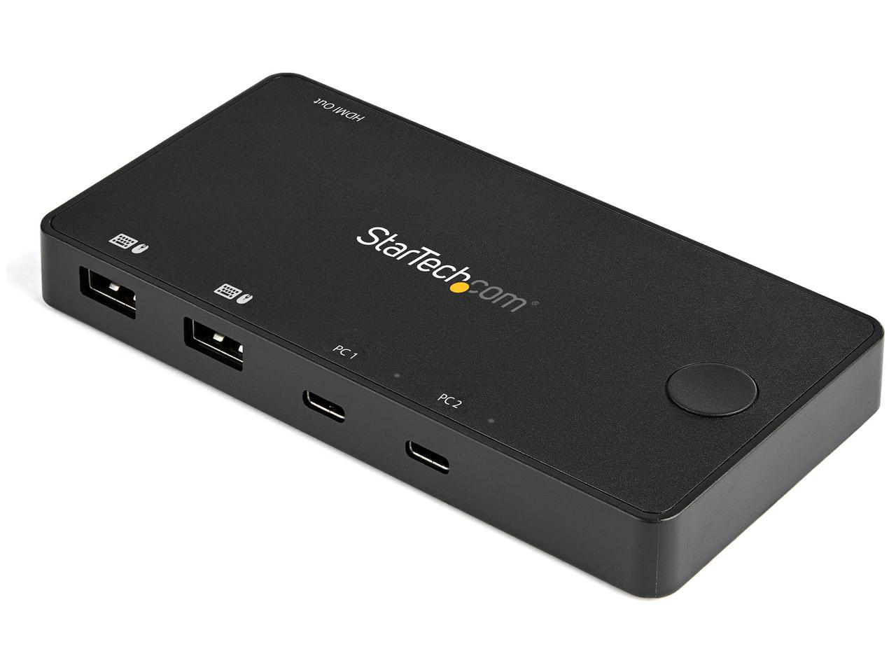 STARTECH.COM USB-C相応う2界面マイコンうつり変わり器 4K60HZ HDMI パウダーコンパクト USB-C有線テレビ