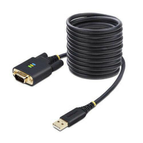STARTECH.COM USB-RS232Cシリアル変換ケーブル/ストレート/USB 2.0/3M/1ポート/ESD/シリアルコンハ