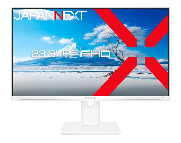 JAPANNEXT ジャパンネクスト JN-IPS2381FHDR-HSP-W 23.8型 液晶見せびらかす 1920×1080 金棒引き積み上げる D-sub HDMI1.4 白いこと系