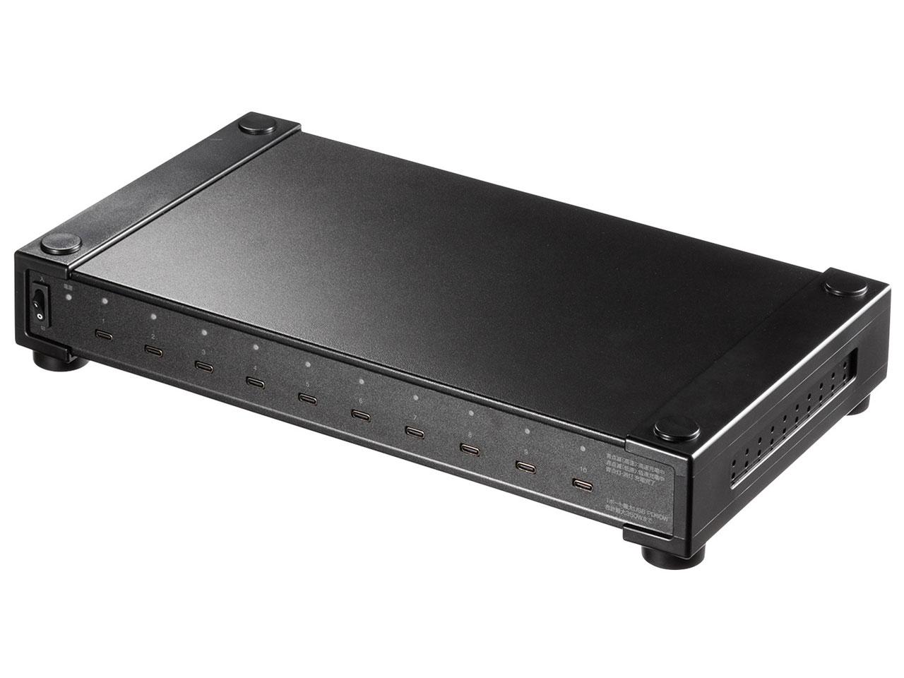 SANWASUPPLY サンワサプライ USB PD対応AC充電器(10ポート・合計350W)【ACA-PD96】｜ECJOY！店