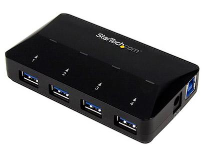 STARTECH.COM 4界面 USB3.0こしき 2.4A(アンペア)手っとり早い申し受ける専用界面 X1 積み上げる