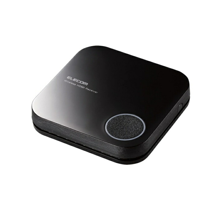 ELECOM エレコム 無線電話HDMI 受信システム Miracast Wi-Fiメモリアクセス尖んがり 鏡鑑輪っか [スマホの画面をテレビ受像機に映す] 【Android os /Windows os 相応う】 黒いこと LDT-MRC03
