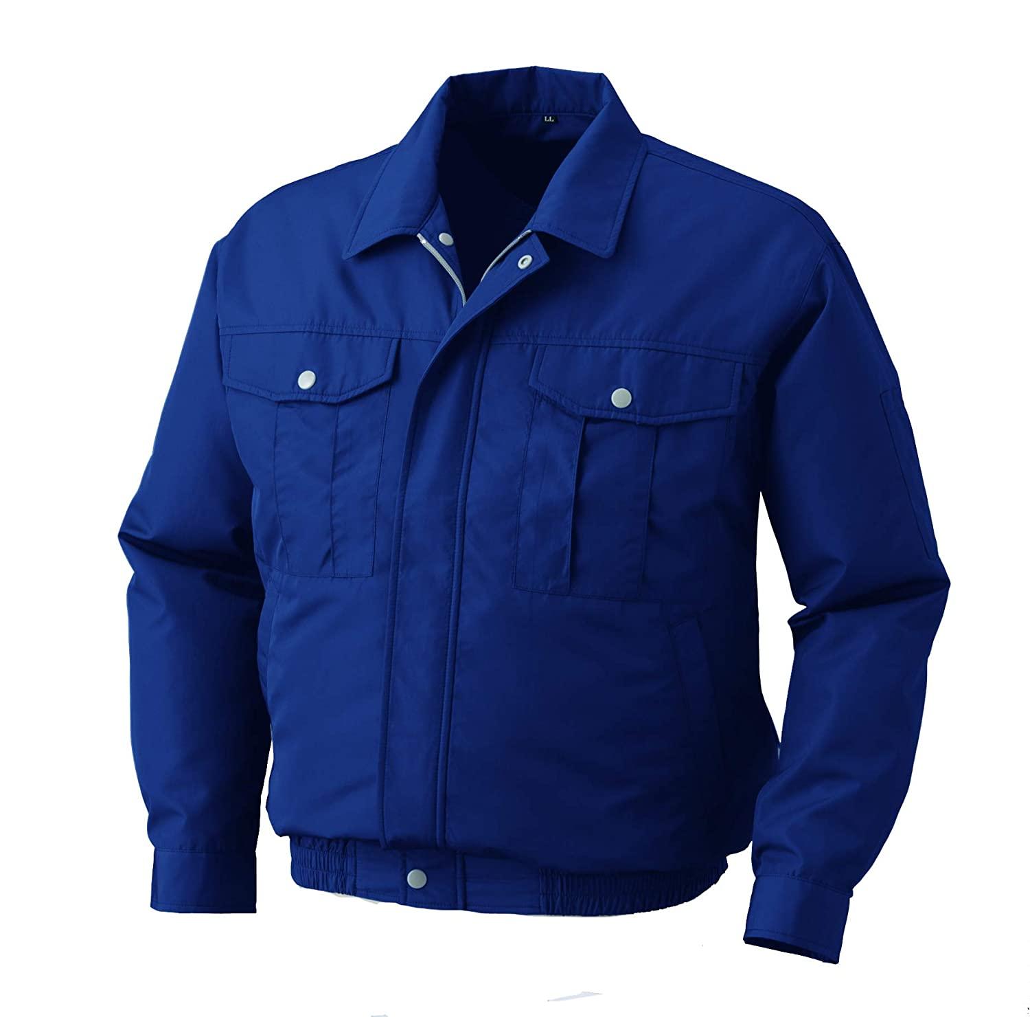 KUCHOFUKU 空調服 ポリエステル製フルハーネス仕様空調服　ウエアのみ　ダークブルー　LL KU9054FC14S4 1着