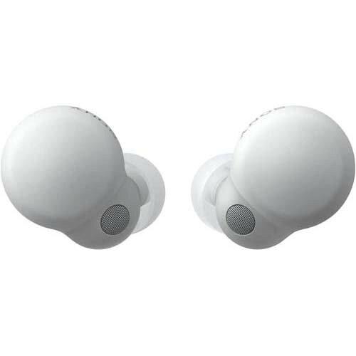 【店卸し資産限即納】SONY ソニー ワイヤレスノイズキャンセリングステレオヘッドセット 白いこと(決定づける一本立ち型無線電話)(WF-LS900N/W)