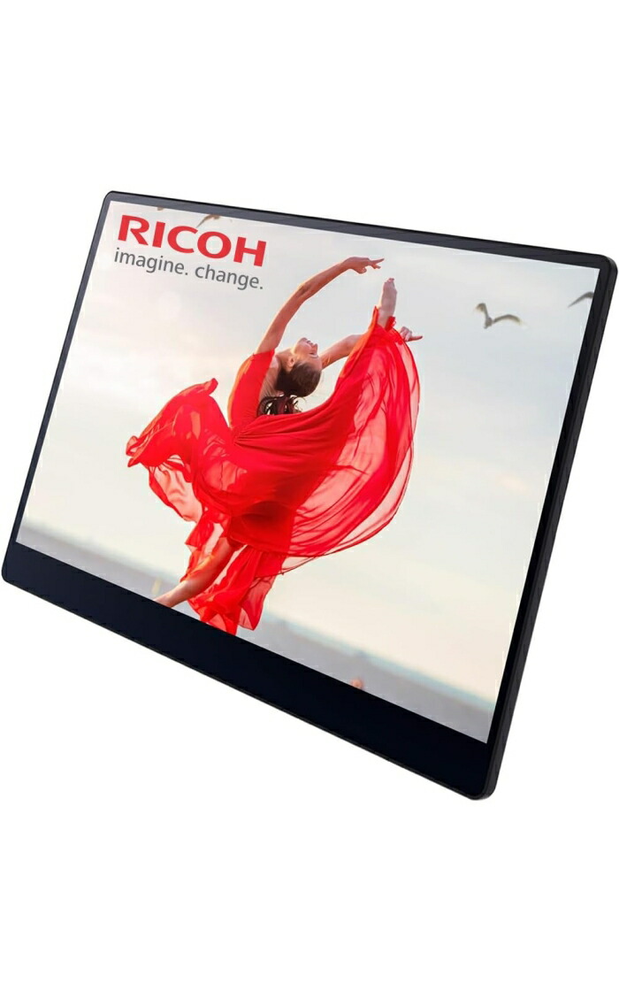 RICOH リコー 514909 15.6型 有機EL RICOH Portable Monitor 150(有線モデル) 1920×1080 タッチパネル対応 スピーカー搭載 USB タイプC×2