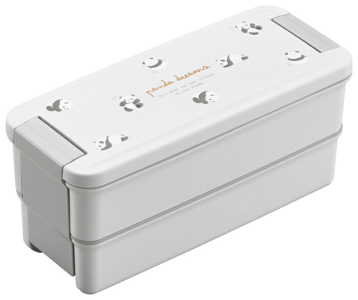 OSK ≪新商品≫【ぱんだ】弁当箱 2段 ランチボックス 抗菌 パンダ アニマル＜日本製＞ (143144)【入数:30】 23,674円