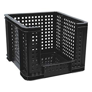 RUP社 35OFRUP メッシュ容れもの 公々然たる印字機 35L 黒いこと8562754