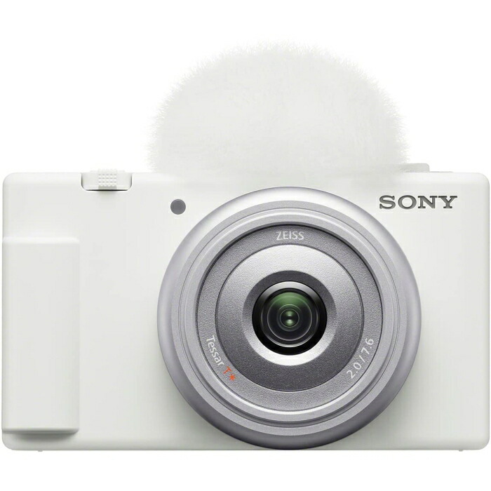 SONY ソニー ソニー/Vlog用写真機/VLOGCAM/映像/自撮り/ZV-1F / 上半身/気流映写幕嘱する/白いこと/ZV-1F W パウダーコンパクト
