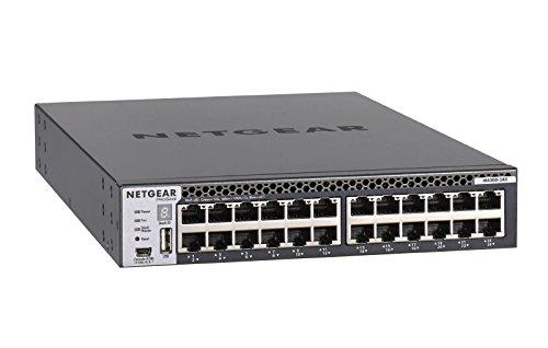 NETGEAR ネットギア XSM4324CS M4300-24X 10GBASE-T 24ポート+10G SFP+4スロット(XSM4324CS-100AJS)｜ECJOY！店