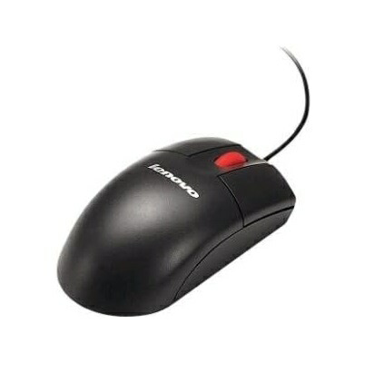 LENOVO レノボ 7M57A04698 ThinkSystem Optical Wheel Mouse - USB(7M57A04698)