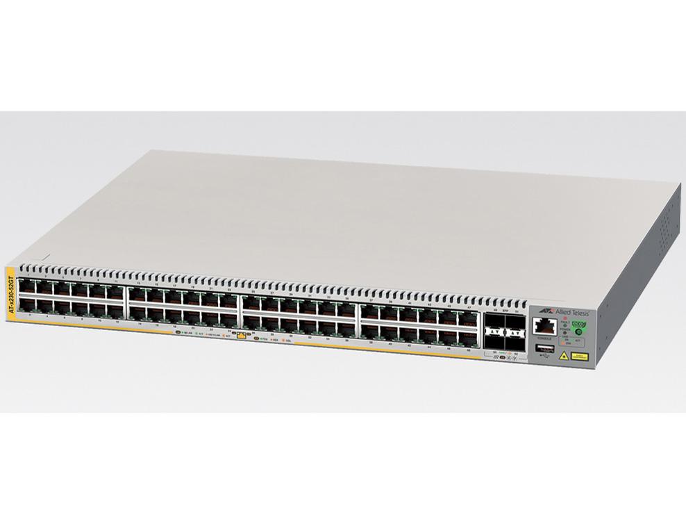 ALLIEDTELESIS アライドテレシス AT-x230-52GT [10/100/1000BASE-Tx48、SFPスロットx4](4309R)｜ECJOY！店