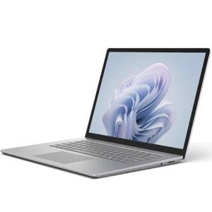 MICROSOFT マイクロソフト 【法人押さえる】ZLG-00045 マイクロソフト Surface Laptop 6 Windows 11 Pro 15.0～15.5型（in） Core Ultra5 記憶装置16GB SSD 256GB 2496×1664 Web写真機有り Bluetooth v5.3 Office皆無 1.6～2.0kg しろがね色系