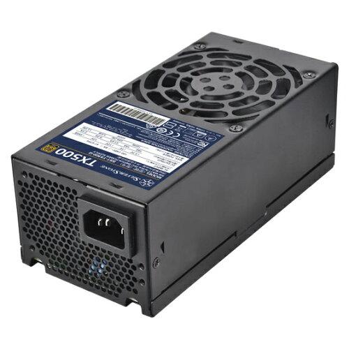 SILVERSTONE Silver Stone TFX 電源 直出しスリーブケーブル電源 80Plus Gold認証 ATX電源 500W SST-TX500-G【日本正規代理店品】