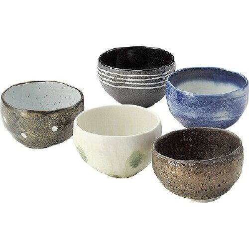 アワサカ ≪メーカー取寄≫【仁峰】 Wabisabi ティー碗揃 ギフト [日本製 美濃焼 食器 陶器] (aw0784546088012352)【入数:5】