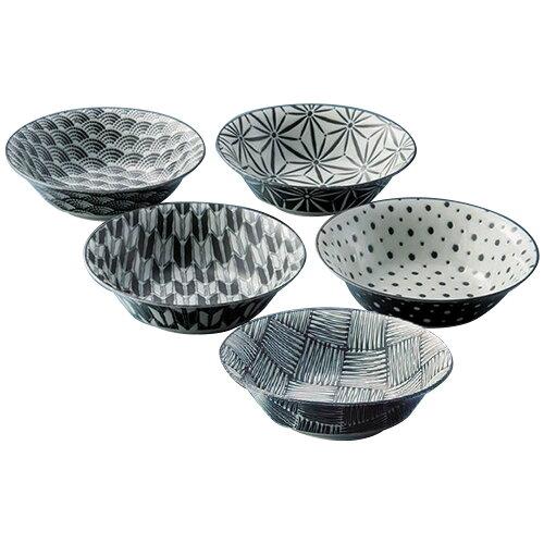 アワサカ ≪メーカー取寄≫【The modern Japanism】 komon ラージボウルセット ギフト [日本製 美濃焼 食器 陶器] (aw0534546088012833)【入数:5】