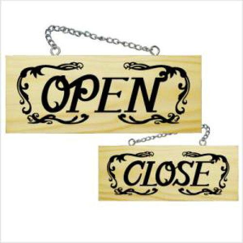 NOBORIYA のぼり屋 ☆E_木製サイン 2625 小横イタリアンOPEN/CLOSE(柄) (2625)【入数:10】｜ECJOY！店