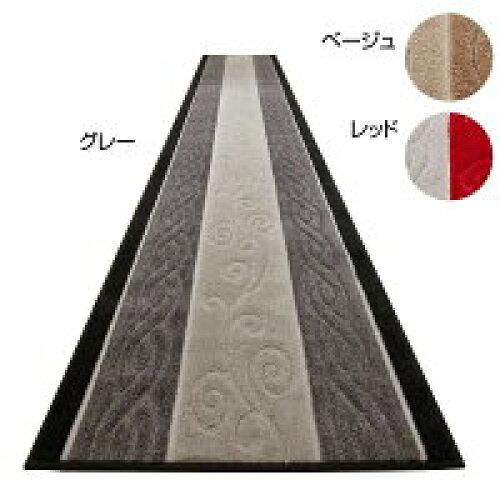 三愛繊維(San-Ai-Sen-I) トルコ製生地 【ステラ】 廊下敷きマット 65×120 ベージュ