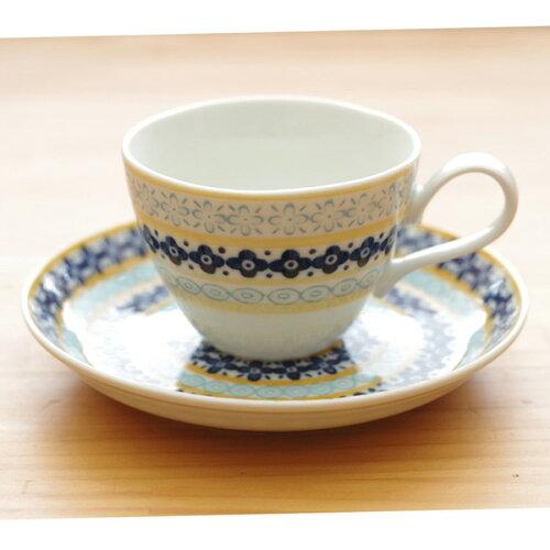 アワサカ ≪メーカー取寄≫【ポタリーフィールド2】 コーヒー碗皿 [日本製 美濃焼 食器 陶器] (aw1584546088008713)【入数:40】