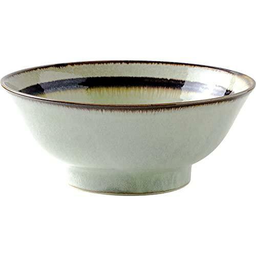 MINORUTOKI みのる瀬戸もの ≪製造会社取寄≫【玉響-たまゆら-】山葵 210上昇ラーメン丼[日本製 美濃焼 瀬戸もの 食器] (a01424965583031116)【入数:40】