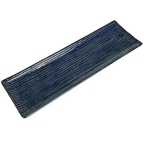 MINORUTOKI みのる陶器 【しのぎ角皿】330長角皿 [日本製 美濃焼 食器] (kss024965583716723)【入数:40】｜ECJOY！店