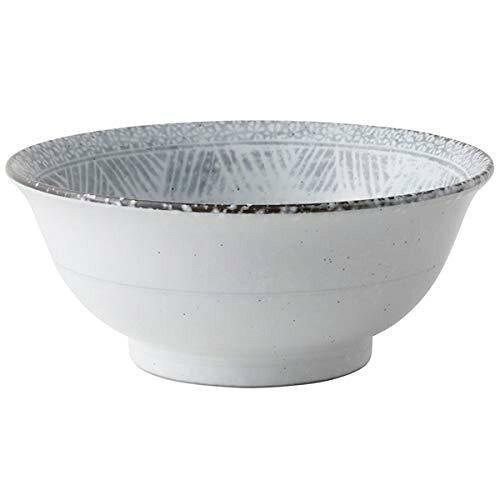 MINORUTOKI みのる瀬戸もの ≪製造会社取寄≫三島 粉引 6.3寸上昇丼 [日本製 美濃焼] (s09204965583817154)【入数:10】