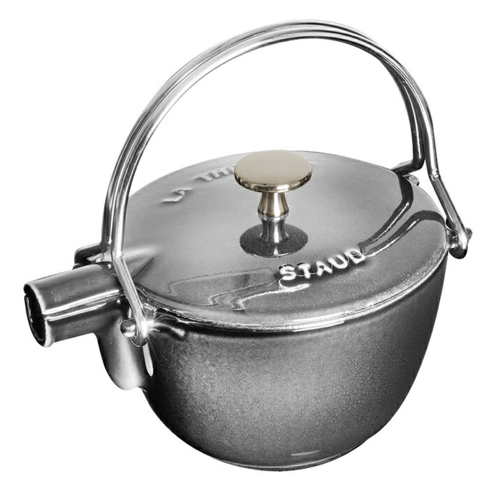 STAUB ストウブ ストウブ ティーポット薄墨色  ４０５０９－４２０【RST4405】