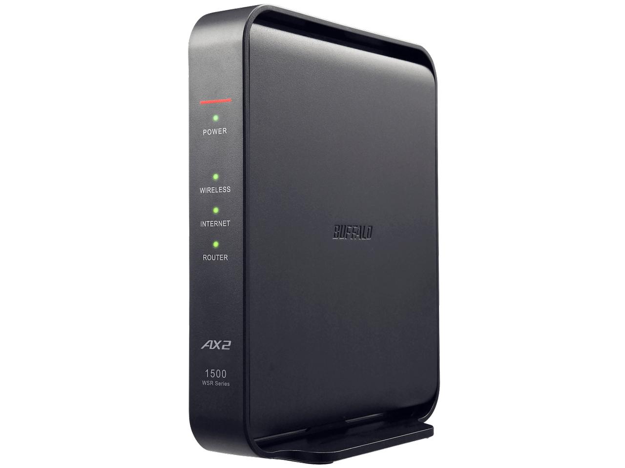BUFFALO 緩衝装置置き目 WSR-1500AX2L 無線電話ローカルエリアネットワークルータ WPA/WPA2/WPA3/WEP IEEE802.11a/b/g/n/ac/ax 3界面 10BASE-T(10Mbps)/100BASE-TX(100Mbps)/1000BASE-T(1000Mbps)